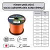 Uyguna-Yakala 1000 MT Bobin Misina - Crystal - Turuncu - Ekstra Güçlü - 0,40 MM