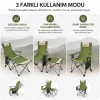 Uyguna-Yakala 2 Adet Şezlong Kamp Sandalyesi ve Masa Seti - Plaj Seti - Lounge Elevate