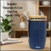 Uyguna-Yakala 500 ml -Lacivert  Çelik Yemek Termosu-ERM.207