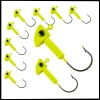 Uyguna-Yakala 8 Gr - Açık Yeşil -Kurşunlu  Olta İğnesi Zoka -10 Adet ALA.227