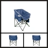 Uyguna-Yakala Lacivert Argeus Balcony Comfort Katlanabilir Kamp Sandalyesi-TAB.075