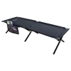 Uyguna-Yakala Argeus Katlanabilir Kamp Yatağı & Kampet Cepli Siyah