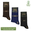 Uyguna-Yakala Bambu Erkek Soket Çorabı - 3 Çift - Dikişsiz - Malta - 17671 - Set 2