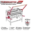 Uyguna-Yakala Çevirme Mekanizmalı Krom Mangal - Yükseklik Ayarlı - Argeus Turnmaster Pro