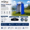 Uyguna-Yakala Duş Tuvalet Giyinme Plaj Giyinme Çadırı - Kamp Duş WC Kabini - Argeus Easy Cabin