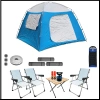 Uyguna-Yakala 3 Kişilik 3 Mevsim Kamp Çadırı Seti Skydome-DIR.140