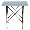 Uyguna-Yakala Katlanabilir Alüminyum Kamp ve Piknik Masası - Akordion - Antrasit - (54024)