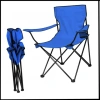 Uyguna-Yakala Mavi - Taşıma Çantalı Katlanır Kamp Piknik Sandalyesi - Bardaklıklı -TAB.287