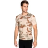 Uyguna-Yakala MicroFiber T-Shirt - Thermoform - Army - Kahve