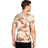 Uyguna-Yakala MicroFiber T-Shirt - Thermoform - Army - Kahve