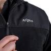 Uyguna-Yakala Fermuarlı Cep Polar Ceket Siyah Softshell Omuz - KAB.738