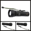 Uyguna-Yakala PT-4112 USB Şarjlı Zoomlu P70 LED Metal El Feneri-PT-4112