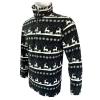 Uyguna-Yakala Polar Sweatshirt - Thermoform - Fermuarlı - Lacivert