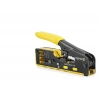 Uyguna-Yakala Rj45 Network Sıkma Pensesi Seti Cat5 Cat6 Cat7 Sarı APXCR45
