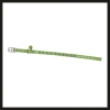 Uyguna-Yakala 10mm*30cm Yeşil Pati Baskılı Kedi-köpek Tasması-SMA.311