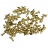 Uyguna-Yakala Sarı 1000 Adet Klips Vidası 2,3x6 mm YHB, İthal - Konik Başlı Kutu Ayak, Askı, Mini Vida