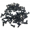 Uyguna-Yakala Siyah 1000 Adet Klips Vidası 2,2x6,5 mm YHB - Konik Başlı Kutu, Sandık, Ayak, Askı, Mini Vida