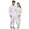 Uyguna-Yakala Yetişkin Termal İçlik - Thermoform - Heavy - Unisex - Beyaz