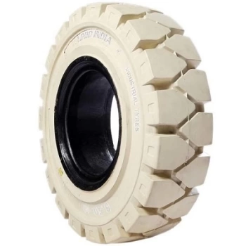 2.50-15 Addo Beyaz İz Bırakmayan Dolgu Segmansız Forklift Lastiği