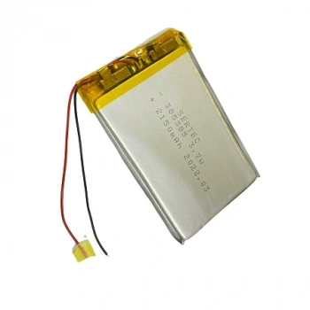 385385 3.7V 2150 MAh Li-Polymer Pil Devreli/1.5A