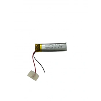 401030 3.7V 100 MAh Li-Polymer Pil Devreli/1.5A