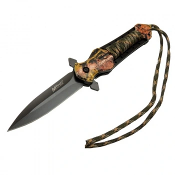 4267 Çok Renkli Kamp Çakı 21cm - Yarı , İpli