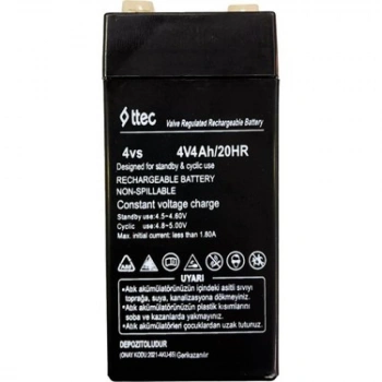 4V 4 AH Kuru Bakımsız Akü