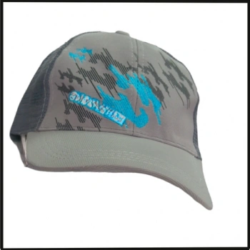 Uyguna-Yakala Gri  Fileli Şapka-PK.068