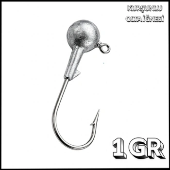 Uyguna-Yakala Gümüş - 1 gr - Zoka - Kurşunlu Olta İğnesi -LA.289