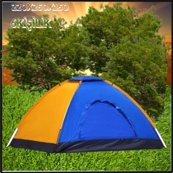Uyguna-Yakala 6 Kişilik (220x250x150)Kolay Kurulumlu Pratik Kamp Çadırı -670092