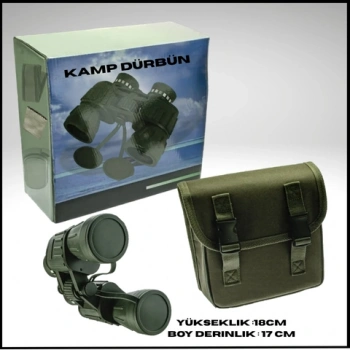 150X150 Kauçuk Kaplamalı Avcılık Ve Kamp Dürbün Yeşil