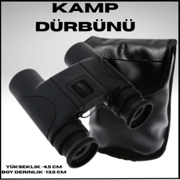Dynasty12X26 Kauçuk Kaplamalı Kamp Dürbünü Yeşil Camlı