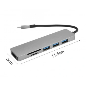 Airsky Hc74C 6 İn 1 Hdmı Çevirici