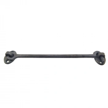 Antika Tarz Dekoratif Pirinç Çengeli - 20cm, Oksit