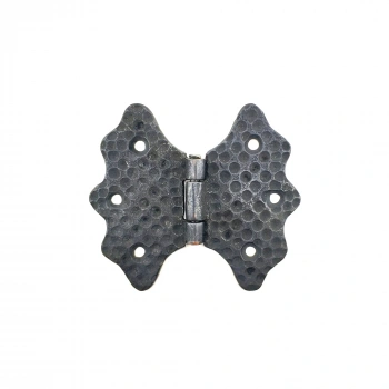 Antika Tarz Dekoratif Pirinç Menteşe - 92 mm, Oksit