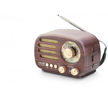 Bluetooth Nostaljik Hoparlör Fm 14.3 X 8 X 9.4 Cm NS8100BT