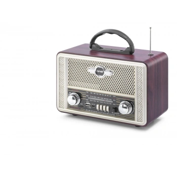 Bluetooth Nostaljik Hoparlör Fm 23 X 12.2 X 16.4 Cm NS8098BT