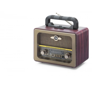 Bluetooth Nostaljik Hoparlör Fm 23.5 X 12 X 19 Cm NS8073BT