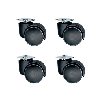 Bürosit Plastik Tablalı Teker - 50MM HKS151 - 4 Adet