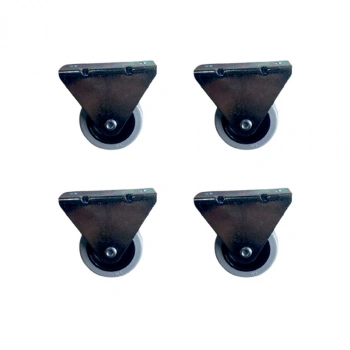 Furç Sabit Teker - 20x50 - Gri HKS180 - 4 Adet