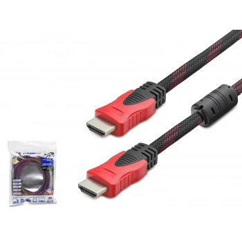 Hdmi Kablo 3 M - Siyah Kirmizi HDX2013