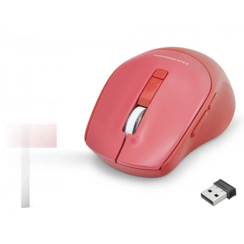 Kablosuz Mouse 600/1600 Dpi - Kırmızı HDX3408R