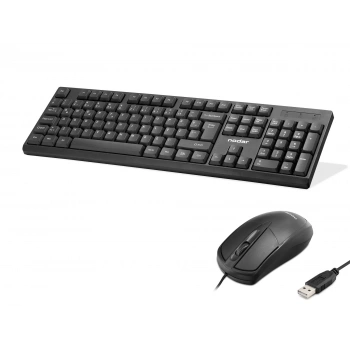 Klavye Ve Mouse Seti - Siyah KM501