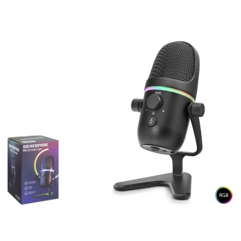 Profesyonel Çift Modlu Rgb Mikrofon 192 Khz / 24 Bit Type-C - Siyah ME5