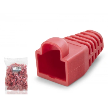 Rj45 Konnektör Papuç 100’Lü Paket - Kırmızı Nd2430