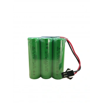 SERTEC 3.6V 3S1P AA 800 MAH KABLO + SİYAH KONNEKTÖRLÜ OYUNCAK PİLİ
