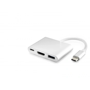 Type-C Hub Hdmi 4K Usb 3.0 3 Port - Gri HDX7764