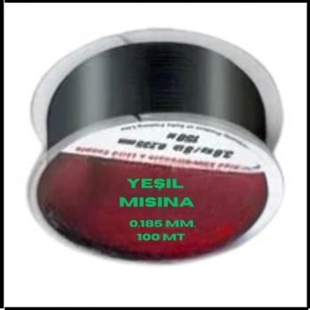 Uyguna-Yakala 0,185 Mm.100 Mt. Yeşil Misina-MAK.227