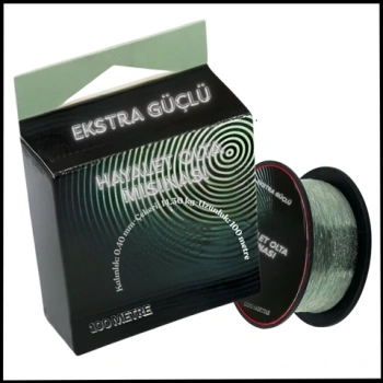 Uyguna-Yakala 100 Metre 0.40mm - Hayalet Olta Misinası - Ekstra Güçlü - MAK.301