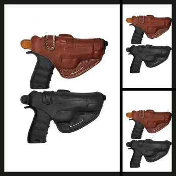 Uyguna-Yakala 12+1 Beretta  Tek Kanat Kelebek Tabanca Kılıfı-VAK.377